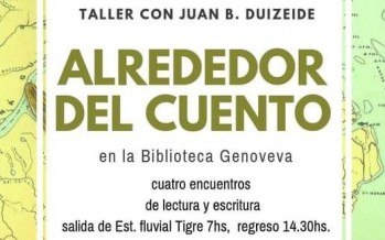 «Alrededor del cuento»: taller de lectura y escritura en la Bibliolancha