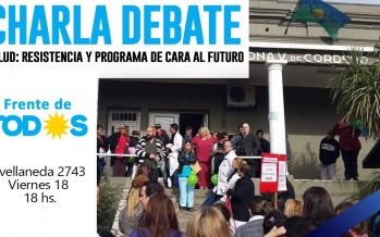 Charla-debate sobre los desafíos del sistema de salud