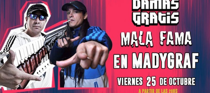 Pablo Lescano y Mala Fama brindarán un show solidario para los trabajadores de MadyGraf
