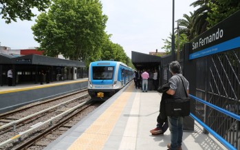 Línea Mitre: terminó la instalación del nuevo tercer riel de aluminio