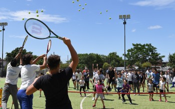 Se desarrolló el Torneo Familiar de Tenis en el Poli 7