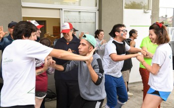 Encuentro regional recreativo para personas con discapacidad en el Poli 8