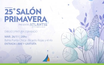 Llega la 25° edición del Salón Primavera con “Atlantis: Arte sobre el agua”