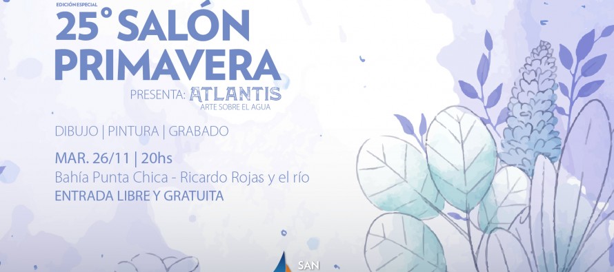 Llega la 25° edición del Salón Primavera con “Atlantis: Arte sobre el agua”