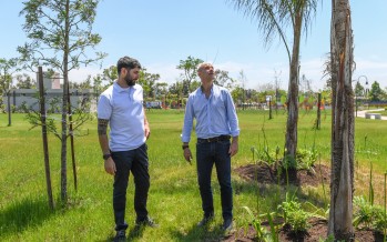La ampliación del Parque del Bicentenario tendrá más de 20 especies arbóreas