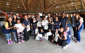 Jornada de cierre del Taller Protegido en el Polideportivo Nº 3