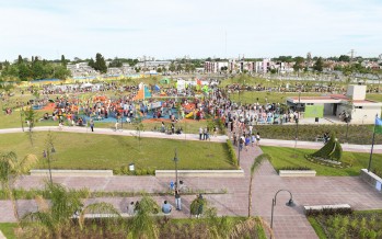 Quedó inaugurada la ampliación del Parque del Bicentenario