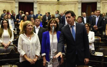 Alicia Aparicio y Sebastián Salvador asumieron como diputados nacionales