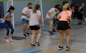Clases de funcional training en el Poli 6