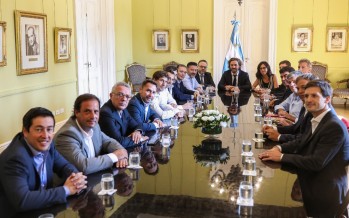 Juan Andreotti se reunió con el Jefe de Gabinete para coordinar el Plan Precios Cuidados