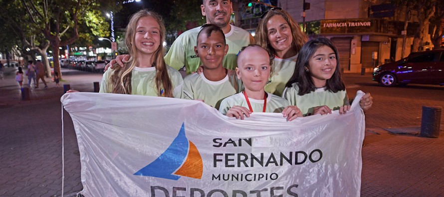 El equipo municipal de natación obtuvo su primera medalla a nivel nacional