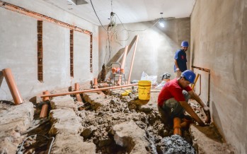 Avanzan las obras de renovación de la Escuela N°27