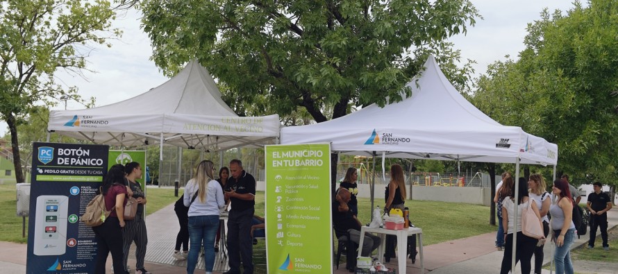 El Municipio en tu barrio funcionará esta semana en la plaza Carlos Gardel
