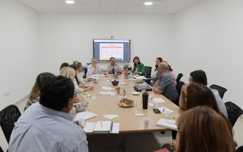 Reunión para articular acciones entre las autoridades del Hospital Municipal y del Provincial