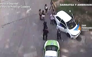 Sarratea y Ambrosoni: identifican un auto con pedido de captura y detienen al conductor