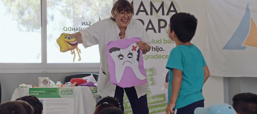Charlas sobre limpieza y cuidado bucal para los niños de las colonias de verano de nuestra ciudad