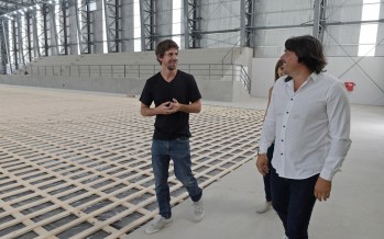 Comenzó la última etapa de construcción del nuevo Microestadio de San Fernando