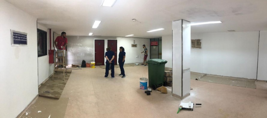 La Fundación del Hospital Cordero lleva adelante obras para mejorar los servicios de apoyo a los quirófanos de la institución