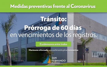 Tránsito toma nuevas medidas de prevención en nuestra ciudad ante el coronavirus
