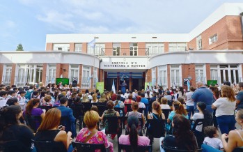 Se inauguró el renovado edificio de la Primaria Nº 6 y Secundaria Nº 23
