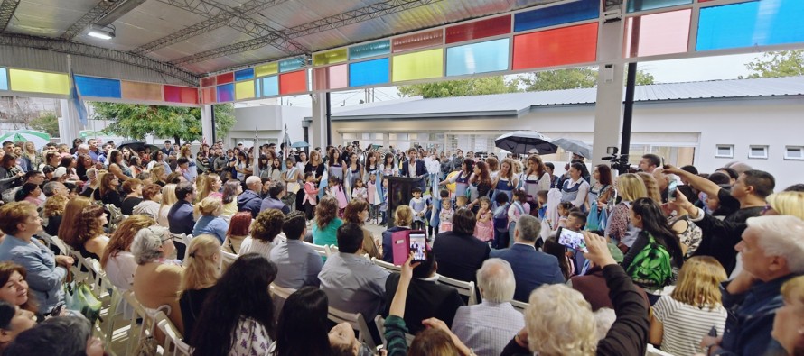 Se inauguró el nuevo Jardín Nº 909