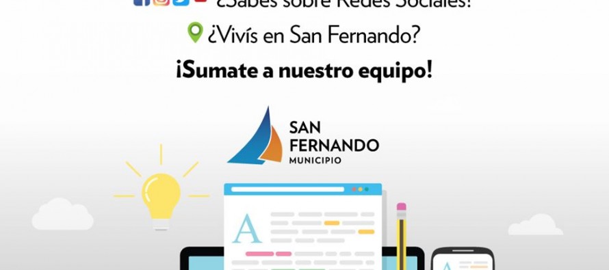 Búsqueda laboral: el municipio incorpora periodistas y comunicadores