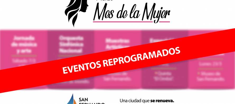 Se suspendieron las actividades culturales en nuestra ciudad por prevención sanitaria