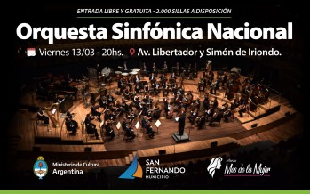 La Orquesta Sinfónica Nacional se presentará el viernes en Libertador y Simón de Iriondo