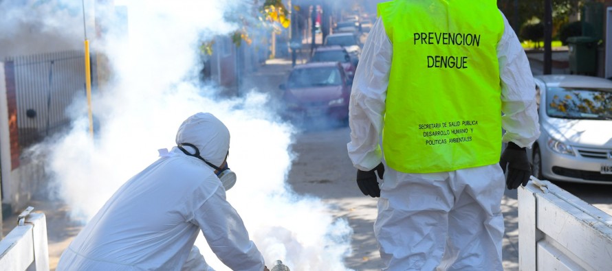 Continúan las tareas de fumigación para prevenir el dengue en nuestra ciudad