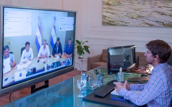 Coronavirus: Juan Andreotti mantuvo una videoconferencia con el Presidente y los intendentes del Conurbano