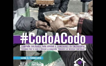La campaña ‘Codo a codo’ llega al barrio Santa Catalina