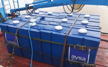 AySA anunció el recorrido de abastecimiento permanente de agua para los isleños