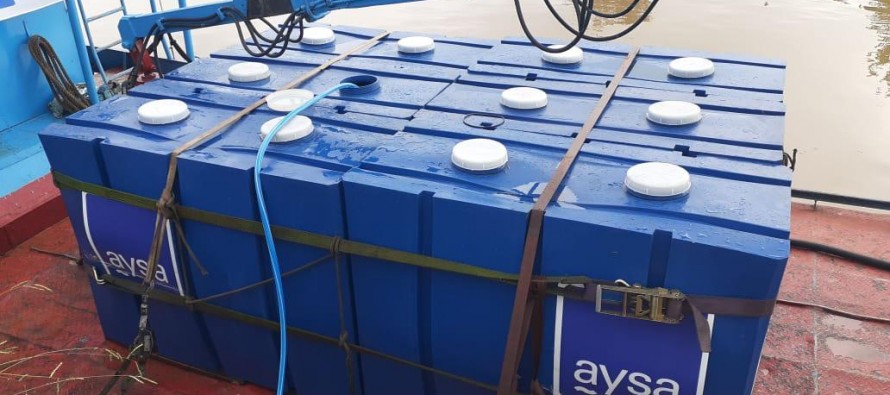 AySA implementa un cronograma fijo de entrega de agua potable para abastecer a vecinos y vecinas del Delta