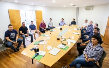 Juan Andreotti participó de una reunión de trabajo con el gobernador y otros intendentes del conurbano