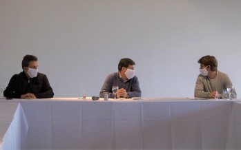 Coronavirus: Juan Andreotti recibió a Daniel Arroyo, a Sergio Massa y a intendentes para coordinar acciones