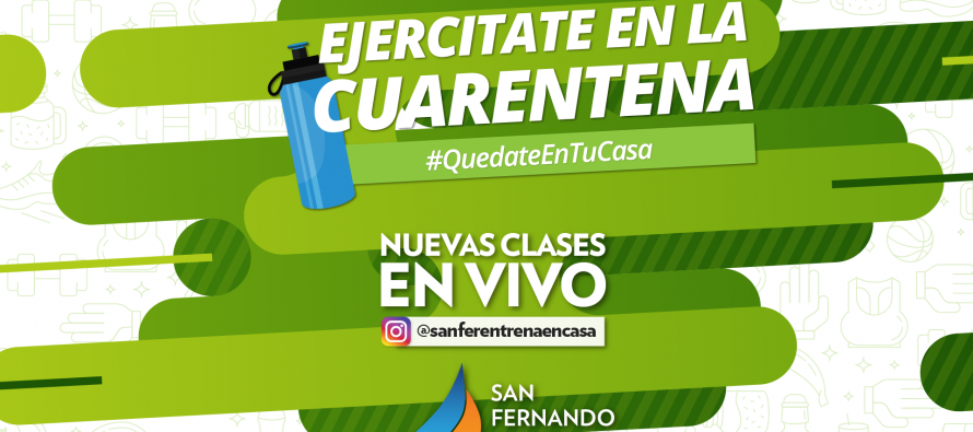 Entrená en casa: clases deportivas en vivo por Instagram a cargo de profesores de los polideportivos