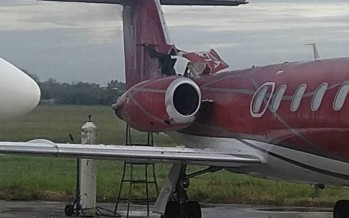 Explotó un avión sanitario en el aeropuerto y sospechan que fue por un sabotaje