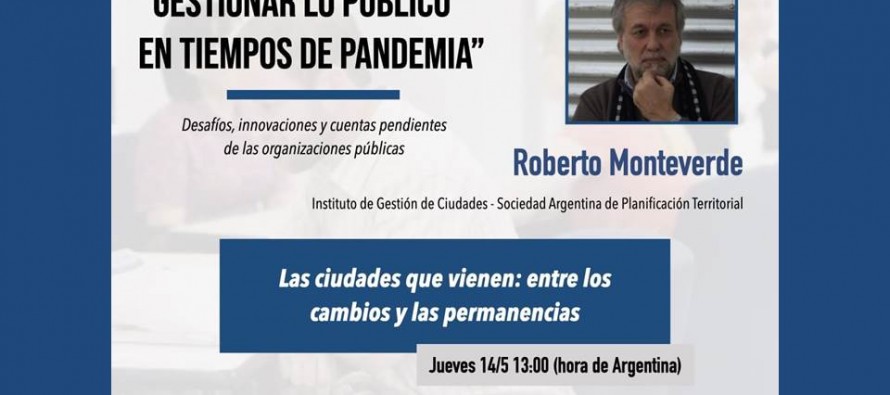 Videoconferencia abierta y gratuita sobre el impacto del COVID-19 en las ciudades