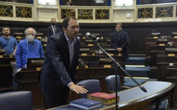 Matías Molle asumió como diputado provincial