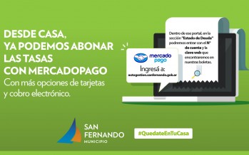 El Municipio incorporó “Mercado Pago” para facilitar los trámites desde casa