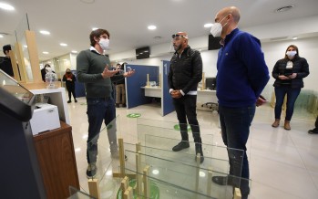 La empresa IMS donó protectores de vidrio para oficinas municipales