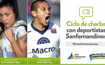 Ciclo de charlas con deportistas: esta tarde la Pantera Farías en vivo por Instagram