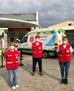 Cruz Roja en el Hospital Cordero