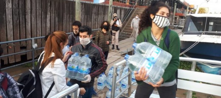 COVID-19: campaña solidaria de la comunidad ampliada San Andrés