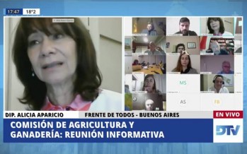 La diputada Alicia Aparicio planteó la necesidad de cubrir las vacantes en el INTA Delta