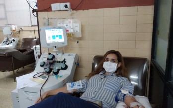 Romina Bressan, la médica de Infico que fue la primera donante de plasma de nuestra ciudad
