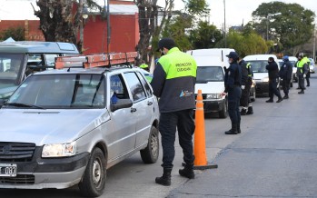 Refuerzan los operativos de seguridad en nuestra ciudad para controlar la nueva fase de la cuarentena