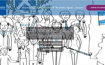 La Comunidad Ampliada San Andrés lanzó una página web en donde ofrece charlas y actividades gratuitas