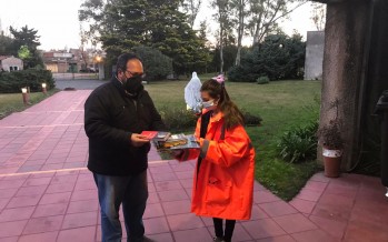 La Biblioteca Murcho prestó libros a uno de los centros de aislamiento de pacientes con Covid-19