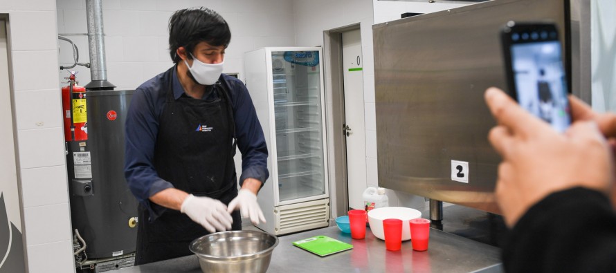 San Fer aprende en casa: la Escuela de Oficios brinda clases virtuales de cocina